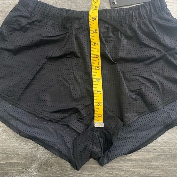 Alphalete Margo Mesh Shorts Black Small NEW Gym Workout - Picture 10 of 13